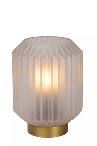 Lucide SUENO - Tafellamp - Ø 13 cm - 1xE14 - Wit Lucide SUENO - Tafellamp - Ø 13 cm - 1xE14 - Wit