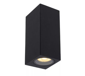 Lucide ZARO - Wandspot Buiten - 2xGU10 - IP44 - Zwart Lucide ZARO - Wandspot Buiten - 2xGU10 - IP44 - Zwart
