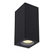 Lucide Lucide ZARO - Wandspot Buiten - 2xGU10 - IP44 - Zwart Lucide Lucide ZARO - Wandspot Buiten - 2xGU10 - IP44 - Zwart