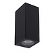 Lucide Lucide ZARO - Wandspot Buiten - 2xGU10 - IP44 - Zwart Lucide Lucide ZARO - Wandspot Buiten - 2xGU10 - IP44 - Zwart