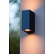 Lucide Lucide ZARO - Wandspot Buiten - 2xGU10 - IP44 - Zwart Lucide Lucide ZARO - Wandspot Buiten - 2xGU10 - IP44 - Zwart