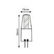 LCB LED G4 Dimbaar - 2W vervangt 25W - 2700K warm wit licht - 10x36mm LCB LED G4 Dimbaar - 2W vervangt 25W - 2700K warm wit licht - 10x36mm