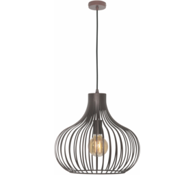 Freelight Hanglamp Aglio 38cm Bruin/Brons Freelight Hanglamp Aglio 38cm Bruin/Brons