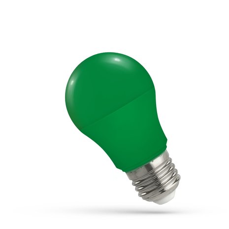 Spectrum LED lamp E27 - A50 - 5W vervangt 50W - Groen licht Spectrum LED lamp E27 - A50 - 5W vervangt 50W - Groen licht