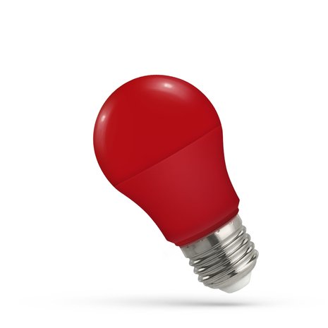Spectrum LED lamp E27 - A50 - 4,9W vervangt 50W - Rood licht Spectrum LED lamp E27 - A50 - 4,9W vervangt 50W - Rood licht
