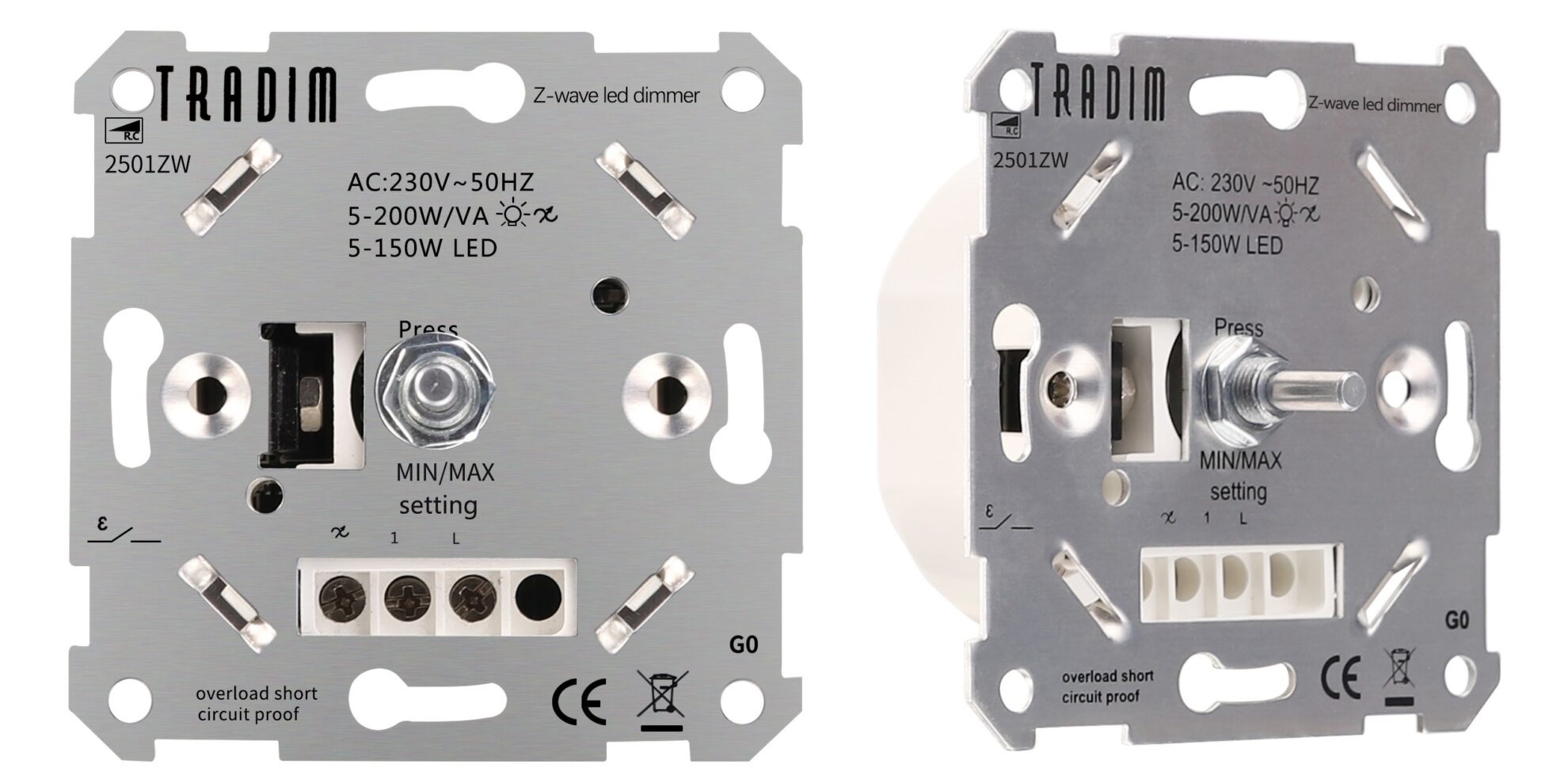 Tradim LED Dimmer 2500W - 3-200W 