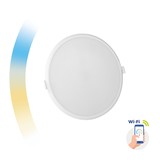 Spectrum Smart WiFi LED - dimbare inbouwspot 22W - CCT 3000K-6500K - Bediening met de App Spectrum Smart WiFi LED - dimbare inbouwspot 22W - CCT 3000K-6500K - Bediening met de App