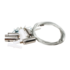 LED Paneel Ophangset - 4x Staalkabel 1m - Zilver | Zelfstellend LED Paneel Ophangset - 4x Staalkabel 1m - Zilver | Zelfstellend