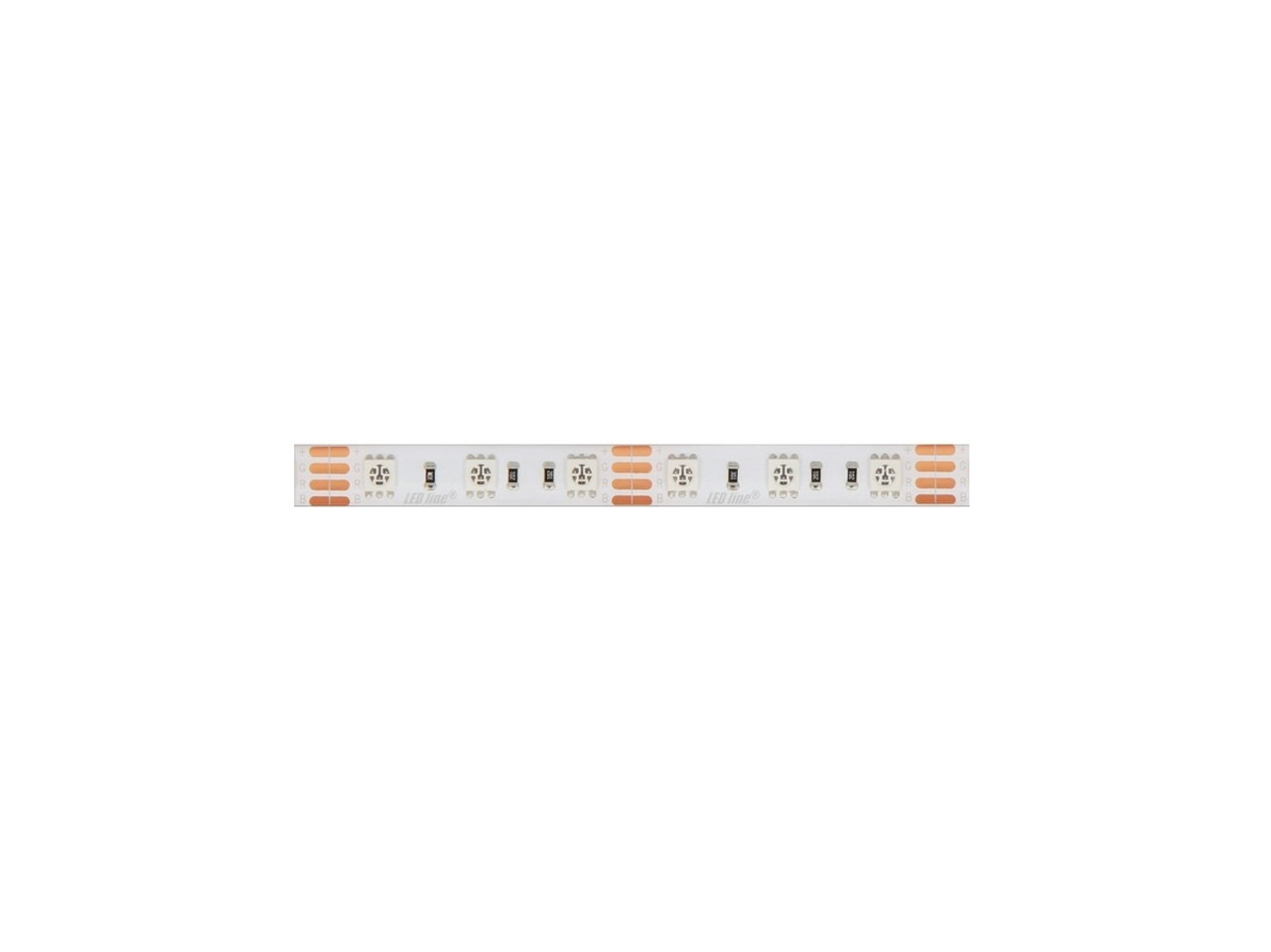LED Line voor de snelle beslisser LED Strip 12V IP65 - RGB - 5 Meter 72W 14,4W/M - 10MM - SMD5050