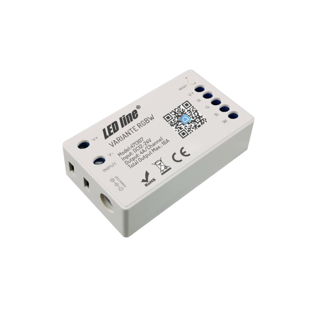 LED Controller WiFi - 12V/24V - RGBW - Ledlichtdiscounter.nl