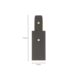 1-Fase rail - Power connector - Zwart 1-Fase rail - Power connector - Zwart