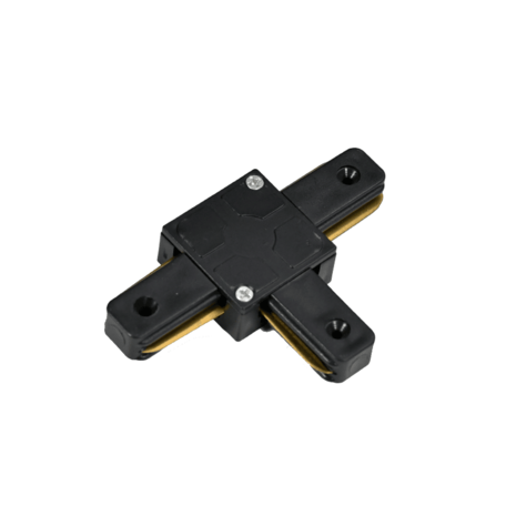 LCB 1-Fase Spanningsrail – 3-voudig splitter – Zwart