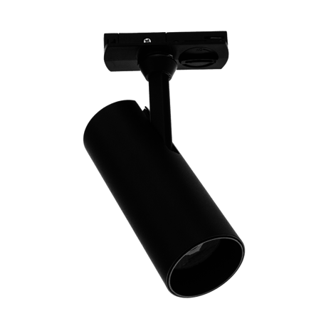 LCB 1-Fase Railspot - 10W 750lm DIM - 2700K 827 - Aluminium - Zwart