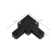 1-Fase rail connector - L-vorm - Zwart 1-Fase rail connector - L-vorm - Zwart