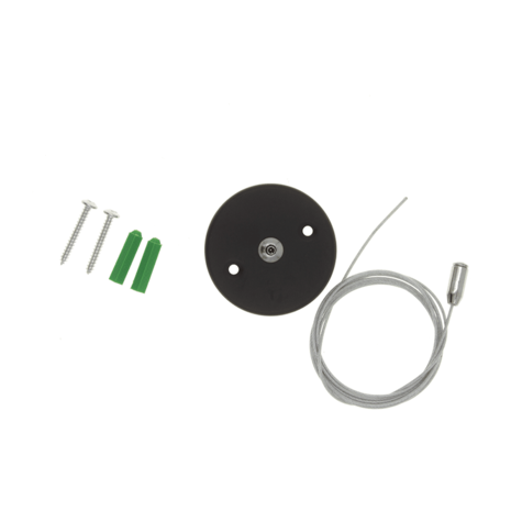 LCB 1-Fase rail - Pendelset - Zwart