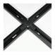 LCB 1-Fase Spanningsrail – 4-voudig splitter – Zwart LCB 1-Fase Spanningsrail – 4-voudig splitter – Zwart