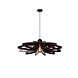 Lucide Lucide ZIDANE - Hanglamp - Ø 76 cm - 1xE27 - Zwart Lucide Lucide ZIDANE - Hanglamp - Ø 76 cm - 1xE27 - Zwart