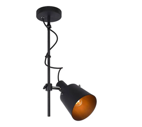 Lucide LED Plafondspot - 1xE27 - Zwart Lucide LED Plafondspot - 1xE27 - Zwart