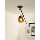 Lucide Lucide QUINNY - Plafondspot - 1xE27 - Zwart Lucide Lucide QUINNY - Plafondspot - 1xE27 - Zwart