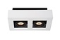 XIRAX - Plafondspot - LED Dim to warm - GU10 - 2x5W 2200K/3000K - Wit XIRAX - Plafondspot - LED Dim to warm - GU10 - 2x5W 2200K/3000K - Wit