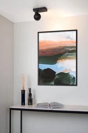 Lucide Lucide FAVORI - Plafondspot - 1xGU10 - Zwart