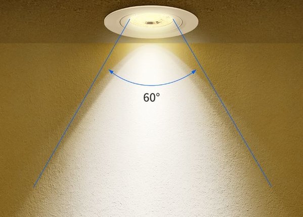 LCB LED inbouwspot Dimbaar - 5W vervangt 50W - 3000K warm wit licht - Kantelbaar Zwart LCB LED inbouwspot Dimbaar - 5W vervangt 50W - 3000K warm wit licht - Kantelbaar Zwart