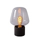 Lucide Lucide BECKY - Tafellamp - Ø 20 cm - 1xE27 - Fumé Lucide Lucide BECKY - Tafellamp - Ø 20 cm - 1xE27 - Fumé