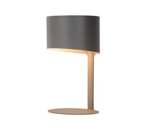 Lucide OP=OP KNULLE Tafellamp-Grijs-Ø15-1xE14-40W-Metaal