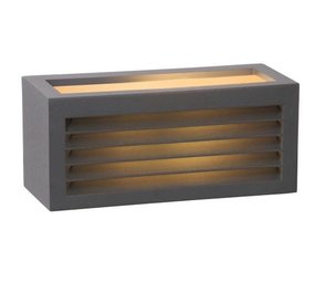 Lucide DIMO - Wandlamp Buiten - 1xE27 - IP54 - Antraciet Lucide DIMO - Wandlamp Buiten - 1xE27 - IP54 - Antraciet