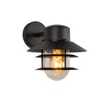 Lucide ZICO - Wandlamp Buiten - 1xE27 - IP44 - Zwart Lucide ZICO - Wandlamp Buiten - 1xE27 - IP44 - Zwart