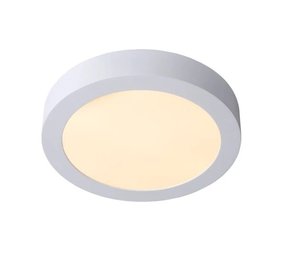 Lucide LED Plafonnière Badkamer - Ø 24 cm - Dimbaar - 1x15W - 3000K - IP44 - Wit Lucide LED Plafonnière Badkamer - Ø 24 cm - Dimbaar - 1x15W - 3000K - IP44 - Wit