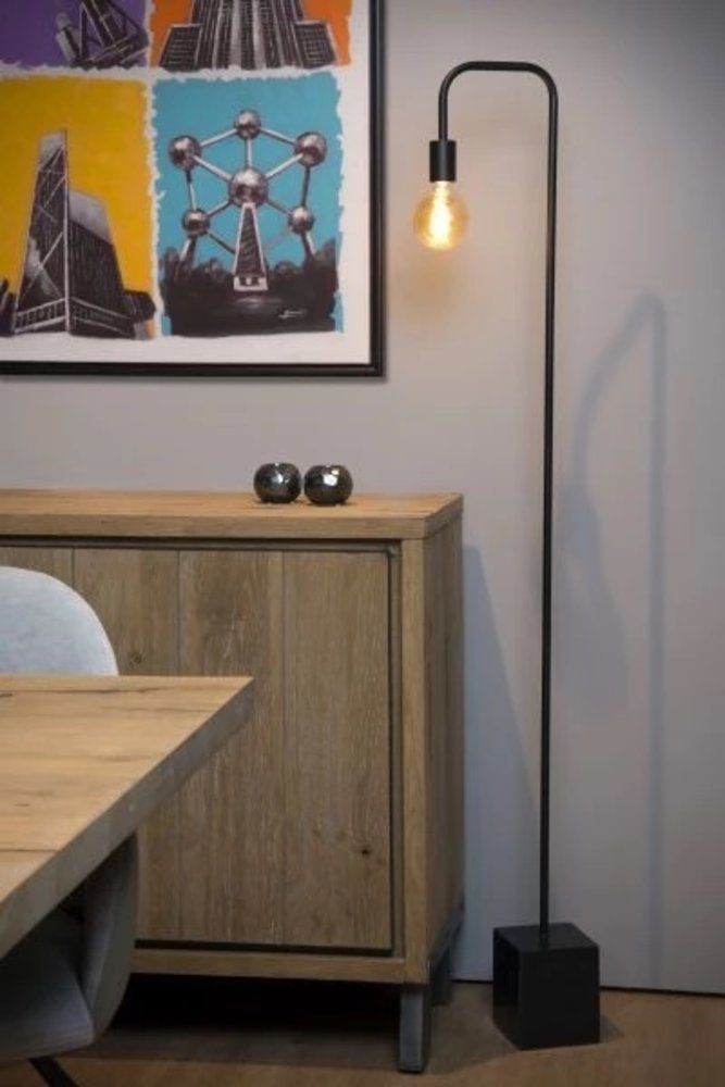 Lucide Lucide LORIN - Vloerlamp - 1xE27 - Zwart Lucide Lucide LORIN - Vloerlamp - 1xE27 - Zwart