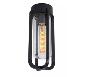 Lucide OP=OP GARLAND - Plafonnière Buiten - Ø 15,1 cm - 1xE27 - IP44 - Zwart Lucide OP=OP GARLAND - Plafonnière Buiten - Ø 15,1 cm - 1xE27 - IP44 - Zwart