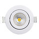 LCB LED inbouwspot wit Dimbaar - 5W vervangt 50W - Kantelbaar - 2200K warm wit licht LCB LED inbouwspot wit Dimbaar - 5W vervangt 50W - Kantelbaar - 2200K warm wit licht
