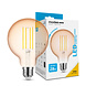 Modee Lighting LED Filament lamp - Dimbaar - E27 fitting - G95 - 4W vervangt 28W - 1800K extra warm wit licht Modee Lighting LED Filament lamp - Dimbaar - E27 fitting - G95 - 4W vervangt 28W - 1800K extra warm wit licht