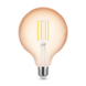 tsong LED Filament lamp dimbaar - E27 G125 4W - 2200K extra warm wit licht