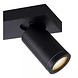 Lucide Lucide TAYLOR - Plafondspot Badkamer - LED Dim to warm - GU10 - 2x5W 2200K/3000K - IP44 - Zwart Lucide Lucide TAYLOR - Plafondspot Badkamer - LED Dim to warm - GU10 - 2x5W 2200K/3000K - IP44 - Zwart