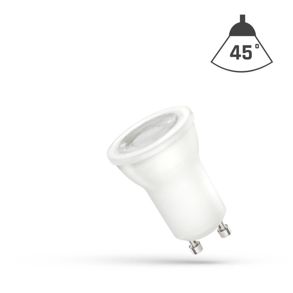 Spectrum LED GU10  -  MR11 Ø35mm - 4W vervangt 40W - 6000K daglicht wit Spectrum LED GU10  -  MR11 Ø35mm - 4W vervangt 40W - 6000K daglicht wit