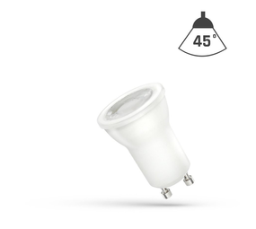 Spectrum LED GU11  -  MR11  Ø35mm - 4W 230Lm - 3000K Warm Wit | GU10 Fitting - Vervangt 40W - 230V