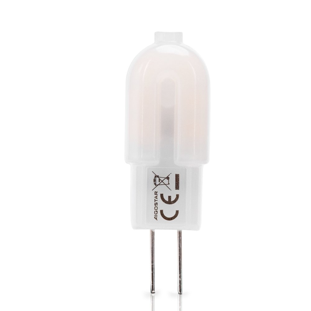 Aigostar OP=OP LED G4 - 1,3W vervangt 12W - 3000K warm wit licht - 37.5x12mm
