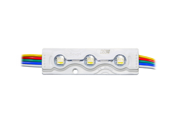 GLP LED modules 10 stuks - 12V IP68 - RGBW - 1W per module