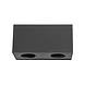 Aigostar LED Plafondspot - 2xGU10 fitting - Excl. lichtbron - Zwart Aigostar LED Plafondspot - 2xGU10 fitting - Excl. lichtbron - Zwart