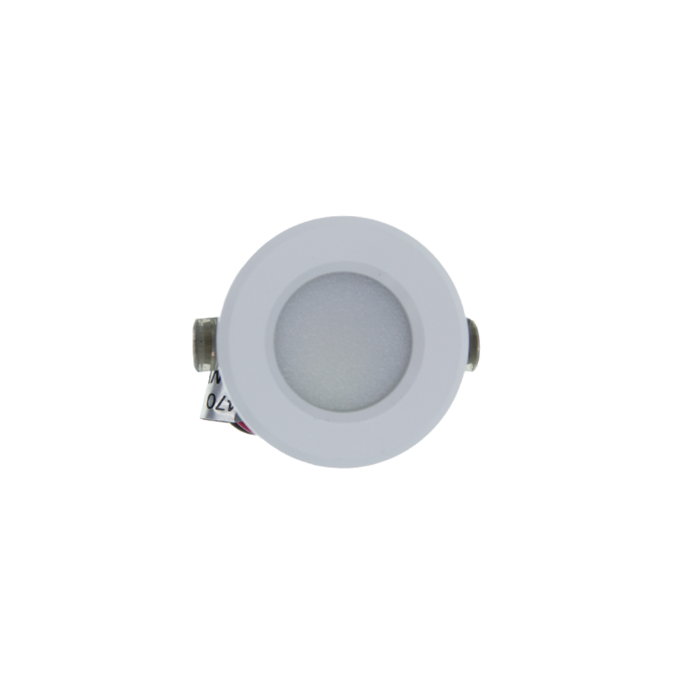 LCB LED Inbouwspot IP44 - Mini 37MM - Wit - 1,5W 195LM - 827 Warm Wit | Zaagmaat 28mm - Triac Dimbaar | 230v LCB LED Inbouwspot IP44 - Mini 37MM - Wit - 1,5W 195LM - 827 Warm Wit | Zaagmaat 28mm - Triac Dimbaar | 230v
