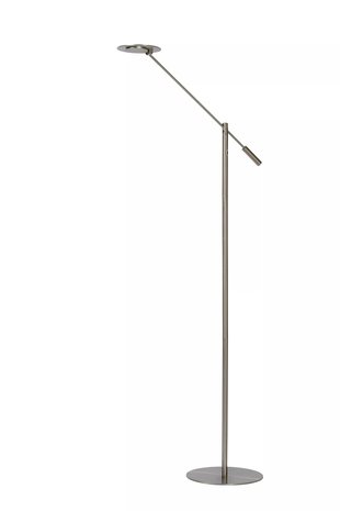 Lucide Lucide ANSELMO - Leeslamp - Ø 25 cm - LED Dimb. - 1x9W 3000K - Mat chroom Lucide Lucide ANSELMO - Leeslamp - Ø 25 cm - LED Dimb. - 1x9W 3000K - Mat chroom