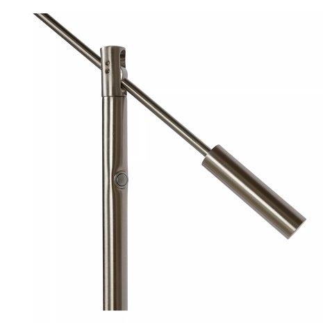Lucide Lucide ANSELMO - Leeslamp - Ø 25 cm - LED Dimb. - 1x9W 3000K - Mat chroom Lucide Lucide ANSELMO - Leeslamp - Ø 25 cm - LED Dimb. - 1x9W 3000K - Mat chroom