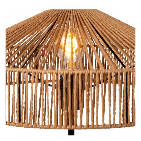 Lucide YUNKAI - Tafellamp - Ø 40 cm - 1xE27 - Licht hout Lucide YUNKAI - Tafellamp - Ø 40 cm - 1xE27 - Licht hout