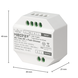 Mi-Light MiBoxer Push dimmer module - AC Triac RF - Afstandsbediening compatible Mi-Light MiBoxer Push dimmer module - AC Triac RF - Afstandsbediening compatible