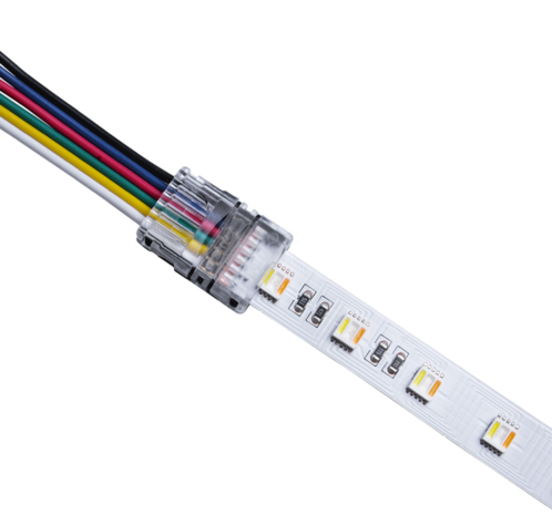 LED Strip RGB+CCT - 6-PIN klik connector - IP20 - Doorverbinder