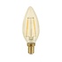 LED Filament lamp dimbaar - E14 C35 - 5W vervangt 40W - 2200K extra warm wit licht LED Filament lamp dimbaar - E14 C35 - 5W vervangt 40W - 2200K extra warm wit licht