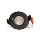 LCB LED Inbouwspot LCB - 5W - 500 Lumen - 2700K Warm Wit - Dimbaar TRIAC - CRI90 - IP65 - Zwart - Ø82mm - Zaagmaat 68-75mm - Kantelbaar LCB LED Inbouwspot LCB - 5W - 500 Lumen - 2700K Warm Wit - Dimbaar TRIAC - CRI90 - IP65 - Zwart - Ø82mm - Zaagmaat 68-75mm - Kantelbaar